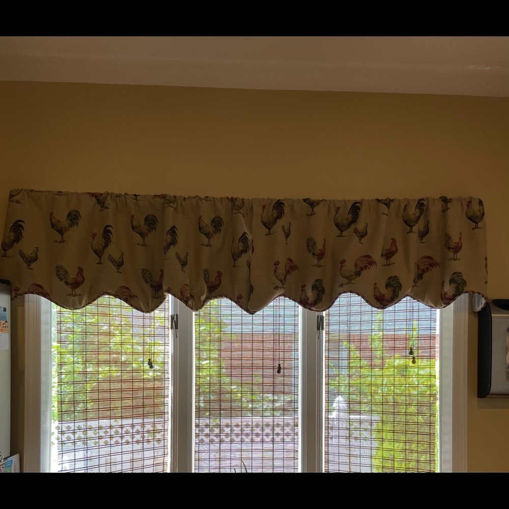 Beautiful chicken window balance 6 pieces